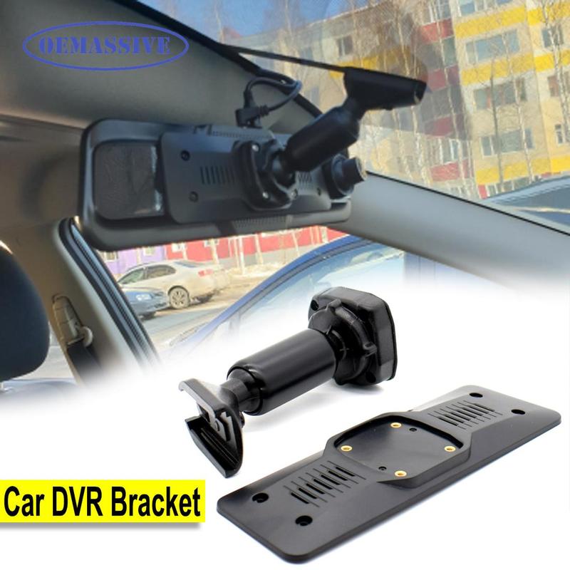 OEMASSIVE Car Recorder Holder DVR Rear Mirror Mount Back Plate Panel & Bracket GPS Video Driving Recording Auto Safety Dash Cam