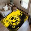 Bvb Dortmund Football Emblem Floor Mat Suitable For Dormitory Entryway Playrooms Game Room Antislip Carpet Office Home Decor Spiritual Gift