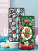 New Year Christmas Phone Case for Samsung Galaxy A55 A35 A15 A14 A13 A25 A54 A51 A71 A72 A73 A32 A52 A41 5G Soft TPU Shell Capas