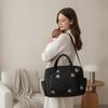 Large Capacity Diaper Organizer Lightweight Stroller Hanging Pack Cotton Handbag  Outdoor Travel