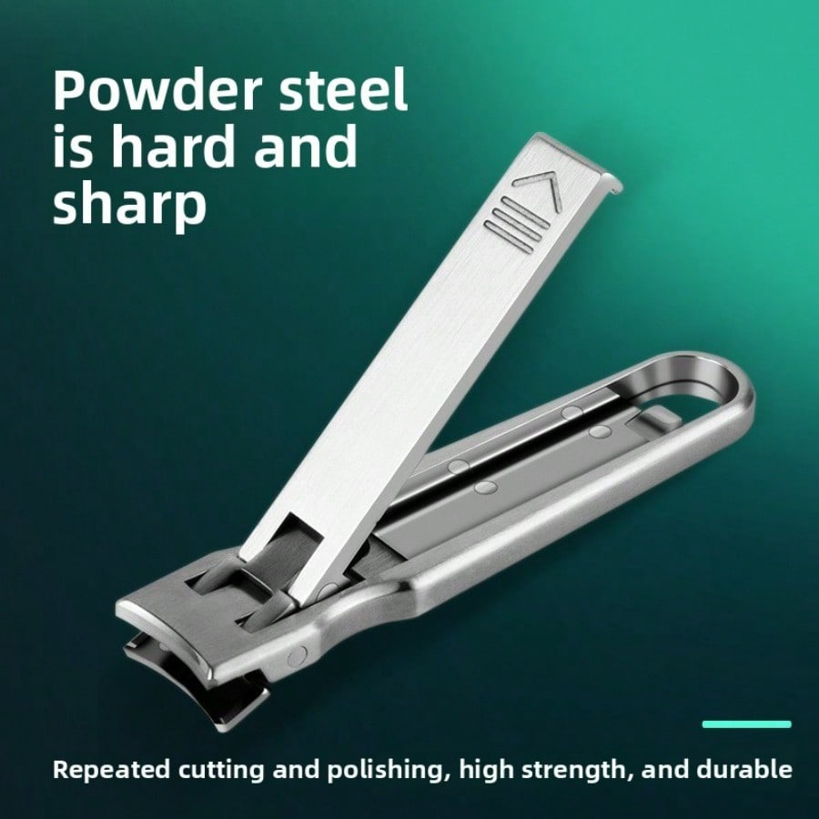 Nail Clippers Ultra-thin Foldable Stainless Steel Portable Nail Clipper,anti-splash Home Nail Scissors