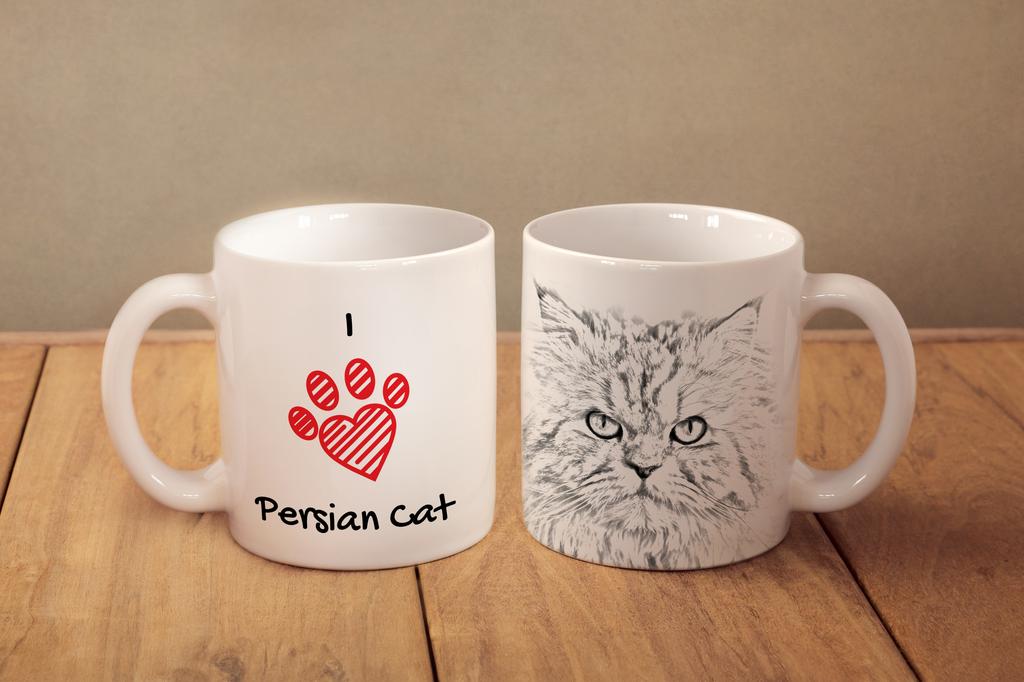 Persian - cup with a cat, cute cup with graphics, a gift with your photo from the Art-Dog brand