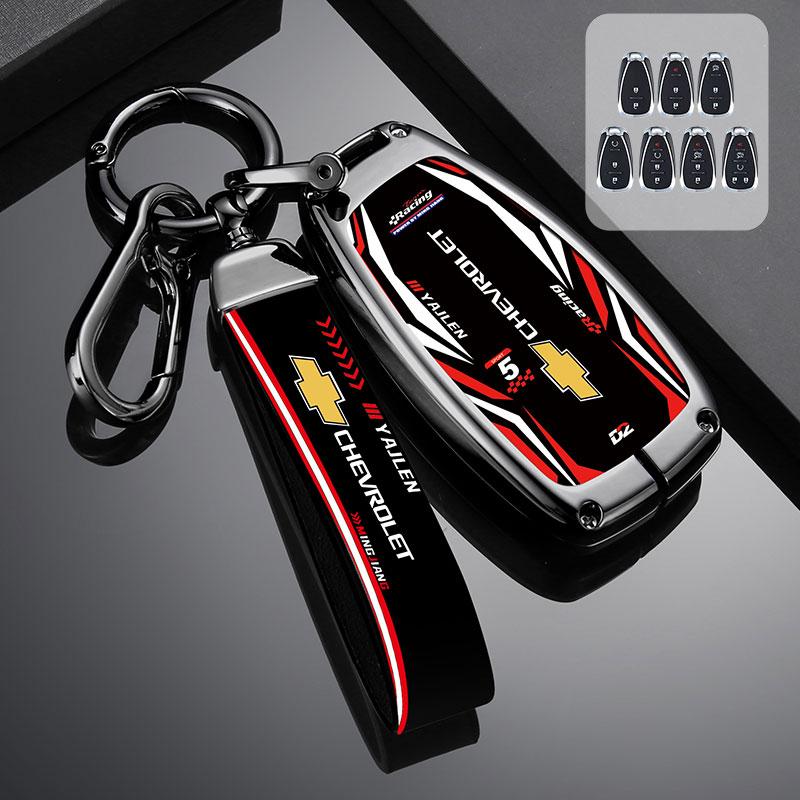 Zinc Alloy Car Key Case Cover For Chevrolet Cruze Aveo Trax Sail Malibu Captiva Prism Spark Trailblazer Blazer Camaro Traverse