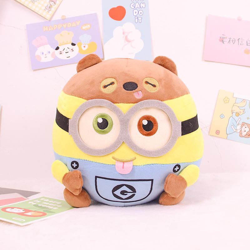 

25cm New Cute Cartoon Minions Doll God Thief Daddy Plush Toy Creative Doll Cloth Doll Birthday Gifts 25CM