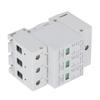 3P Surge Protective Device Flame Retardant PC Material Voltage Protection Arrester Module 60KA 420V