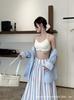 Summer thin cross beautiful back underwear women's no steel ring small chest gathering breathable non-marking bra cover