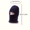 Winter Warm Wool Thick Knitted Urine Cap, Suitable for Both Men and Women, Fashionable and Warm, Suitable for Outdoor Activities or Cycling