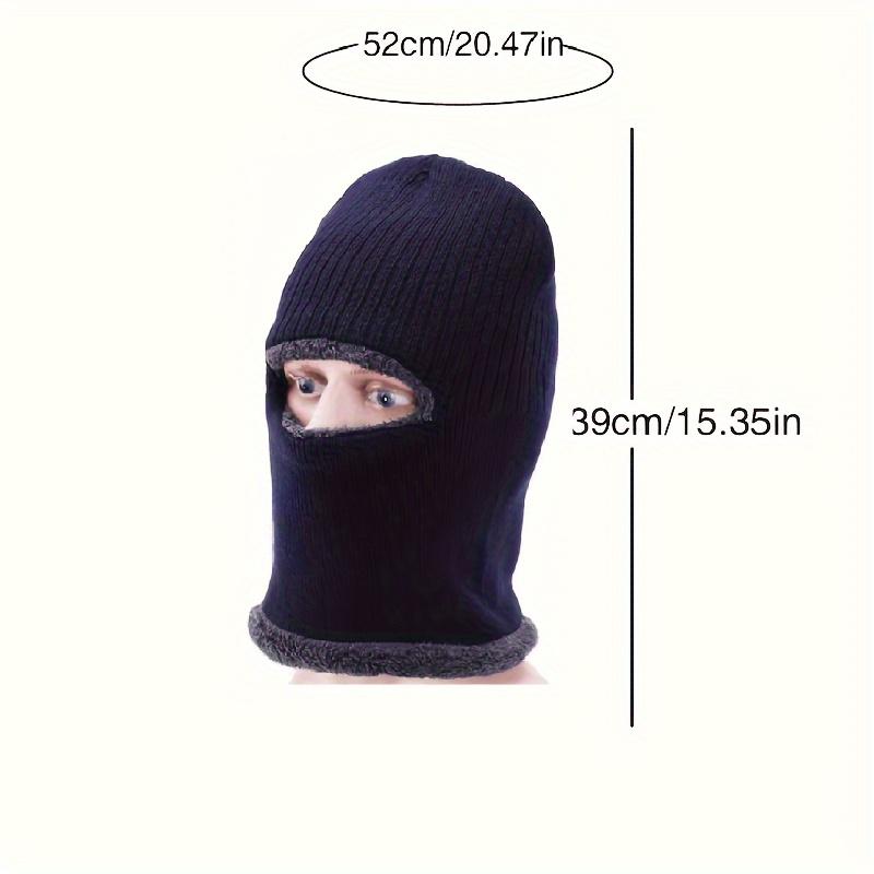 Winter Warm Wool Thick Knitted Urine Cap, Suitable for Both Men and Women, Fashionable and Warm, Suitable for Outdoor Activities or Cycling