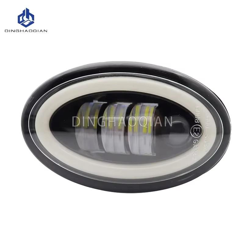 2 Pcs Fog Lights For Honda CRV CR-V  2017 2018 2019 Led Angel Eye DRL Daytime Running Light H11 12V High Bright