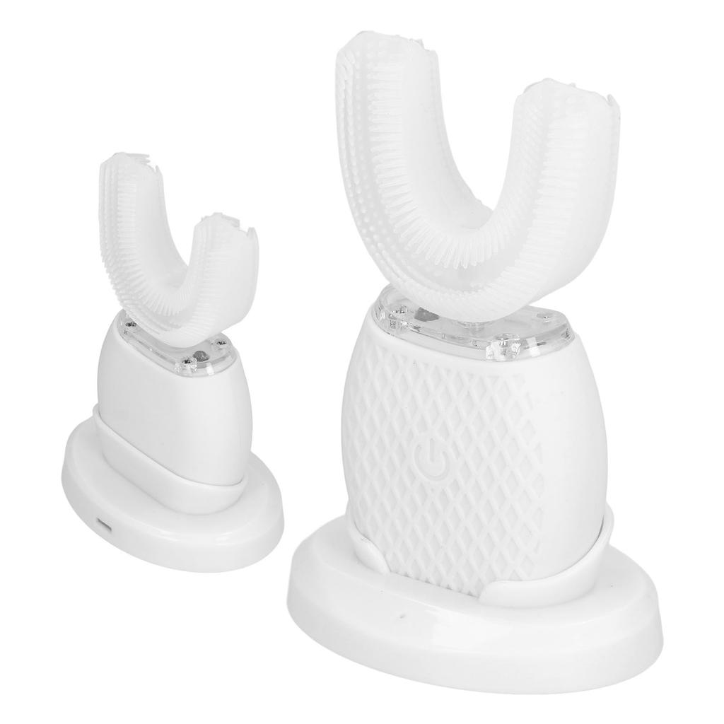 Ultrazvukový automatický zubní kartáček Bělení 360 stupňů Elektrický ultrazvukový zubní kartáček ve tvaru U pro