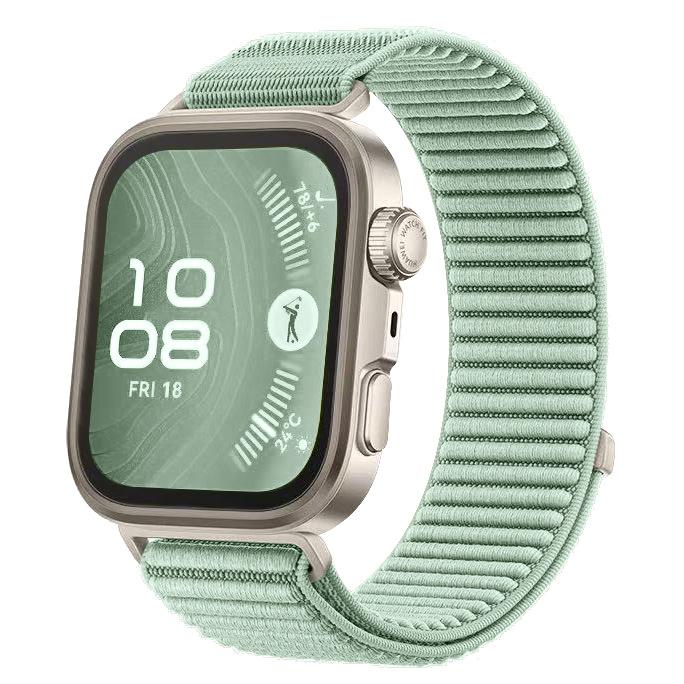 Field Nylon Loop Strap for Huawei Watch Fit 4 Pro Woven Sports Smartwatch Wristband for Huawei Watch Fit 3/4 Bracelet Watchband