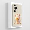 For Huawei P60 Pro Art Case Butterfly Rose Soft Liquid Silicone Cover For Huawei P 60 Art P60Pro Anti Drop Protective Bumper
