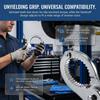 Adjustable Oil Filter Wrench Durable Chain Reinforcement Wrench Filter Wrench  Confined Areas