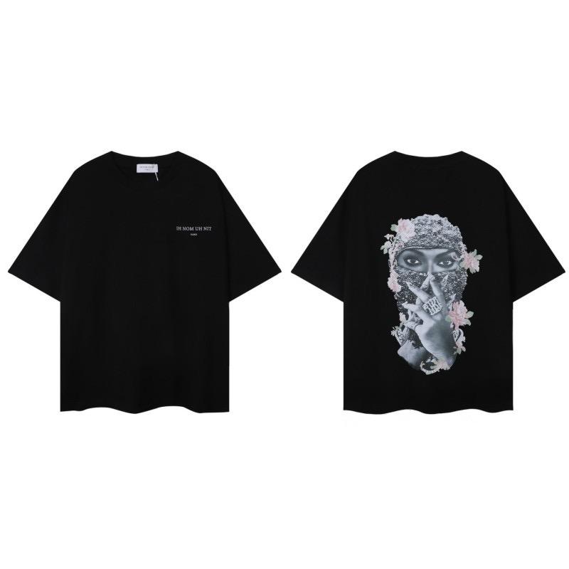 GLYDE Rundhals Herren Maske Bedrucktes Modisches Sommer Kurzarm T-Shirt Mit Persönlichkeit Und Spaß Street Trend T-Shirt