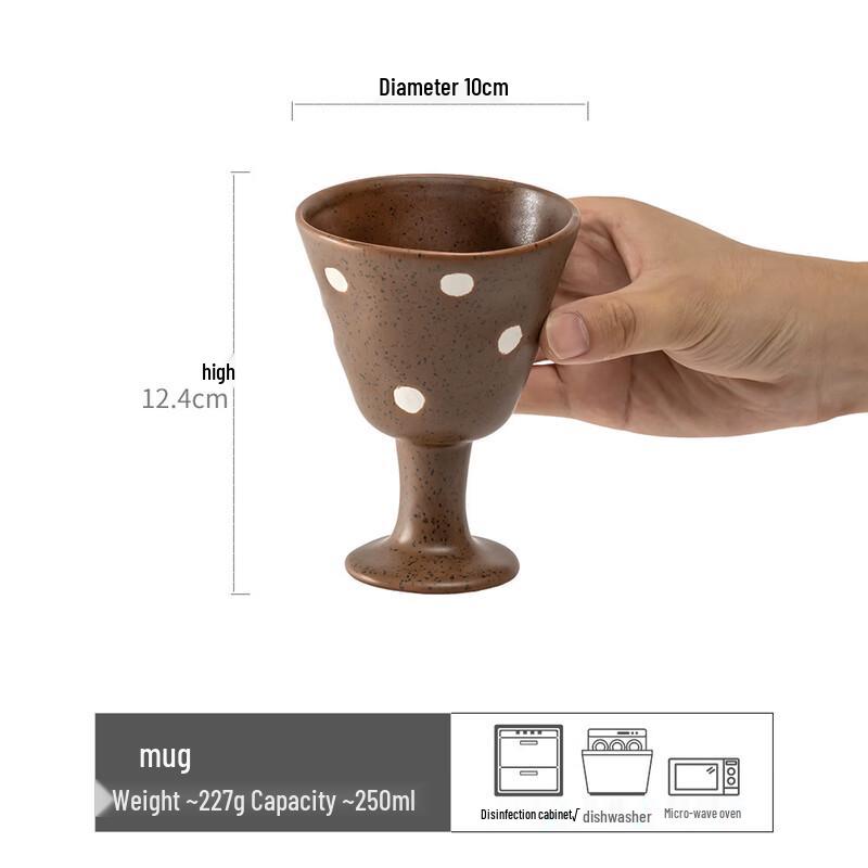 Shangqi Creative Retro Bone China Mug