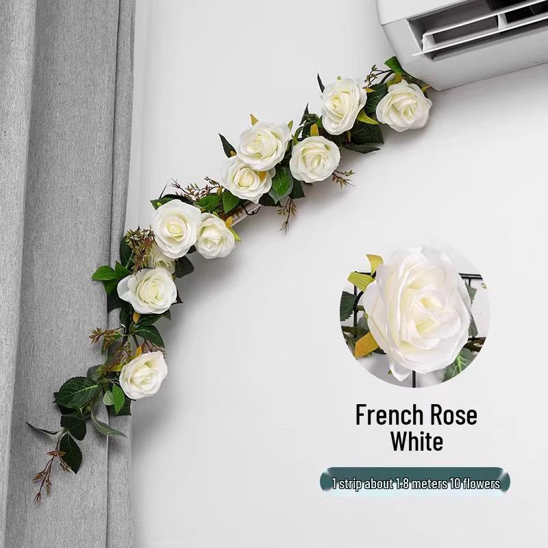 Künstliche Rosenranke zur Rohr- und Drahtdekoration