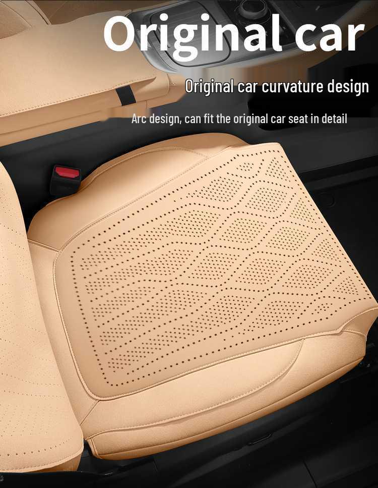 Galaxy A7 2526 Car Seat Cover: Full Coverage Suede, Breathable, High-End, All-Season Cushion.