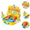 Kitchen Playset Party Favors Play Accessories for Children Kids Pink