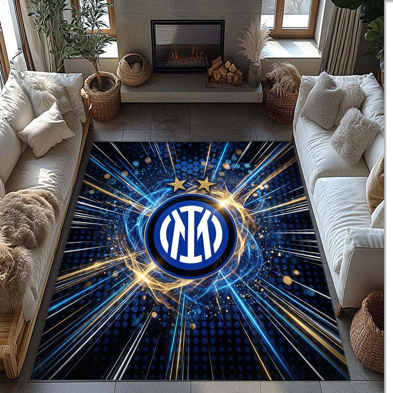 Borussia Dortmund Printed Flannel Area Rug Non Slip Soft Polyester Floor Carpet Indoor Decor Mat for Bedroom Living Room Sofa