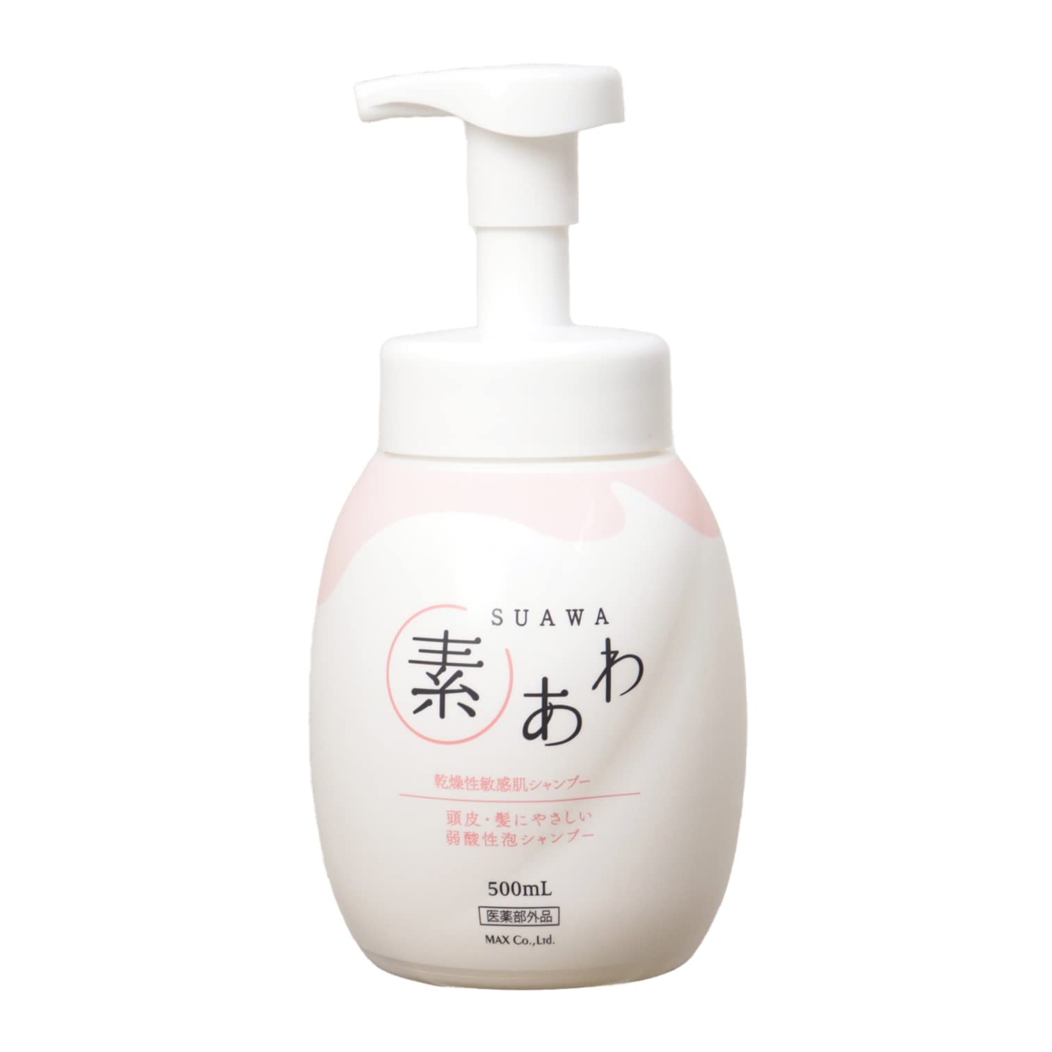 

[Quasi-drug] Medicated Soawa Foam Type Shampoo 500mL Mild Shampoo for Dry and Sensitive Skin Skin Patch Tested Low Irritation Moisturizing Prevents