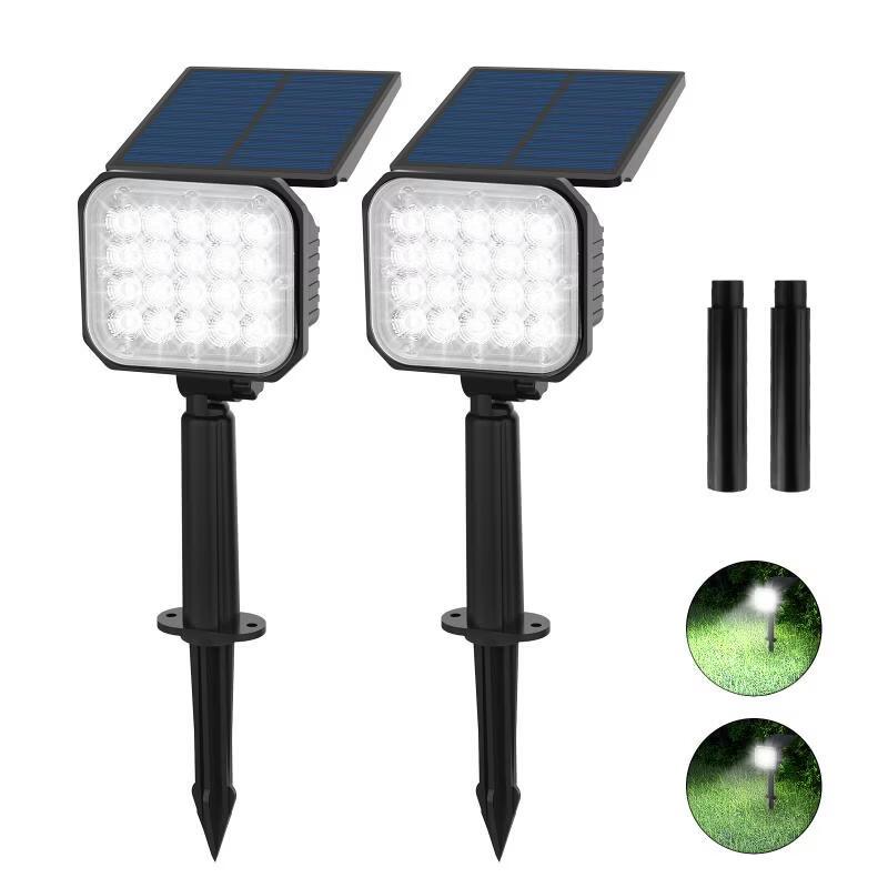 NuFeng Foldable Solar Lawn Light (2-Pack)