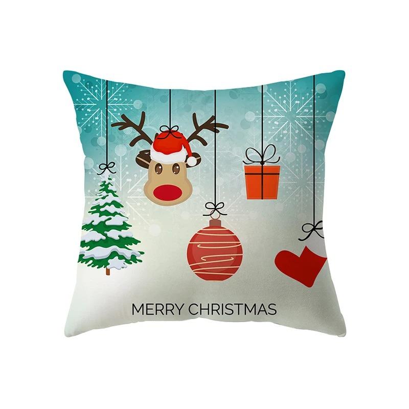 Fete de Perna Tematica Craciun Accesorii Auto Birou Mos Craciun Sufragerie Canapea Acasa Fete de Perna