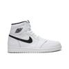Air 1 Retro High OG Premium 'Yin Yang' (Unisex) Weiße / Schwarz-Weiße Vintage Basketballschuhe 555088 102
