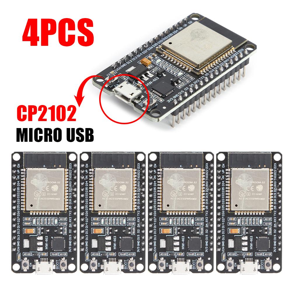 ESP32 -32 Entwicklungsboard TYP-C CH340C/ USB CP2102 WiFi+Bluetooth Ultra-Niedriger Stromverbrauch Dual-Core Drahtlosmodul