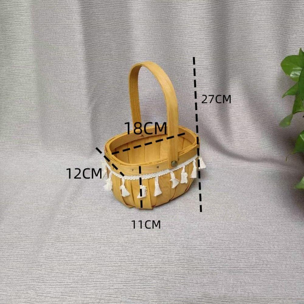 Handwoven Lace Fruit Basket Home Decoration /Restaurant Serving Tabletop Display