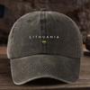 A Stylish And Versatile Baseball Cap with Interesting Letter Prints Perfect for UnisexS Outdoor Wear