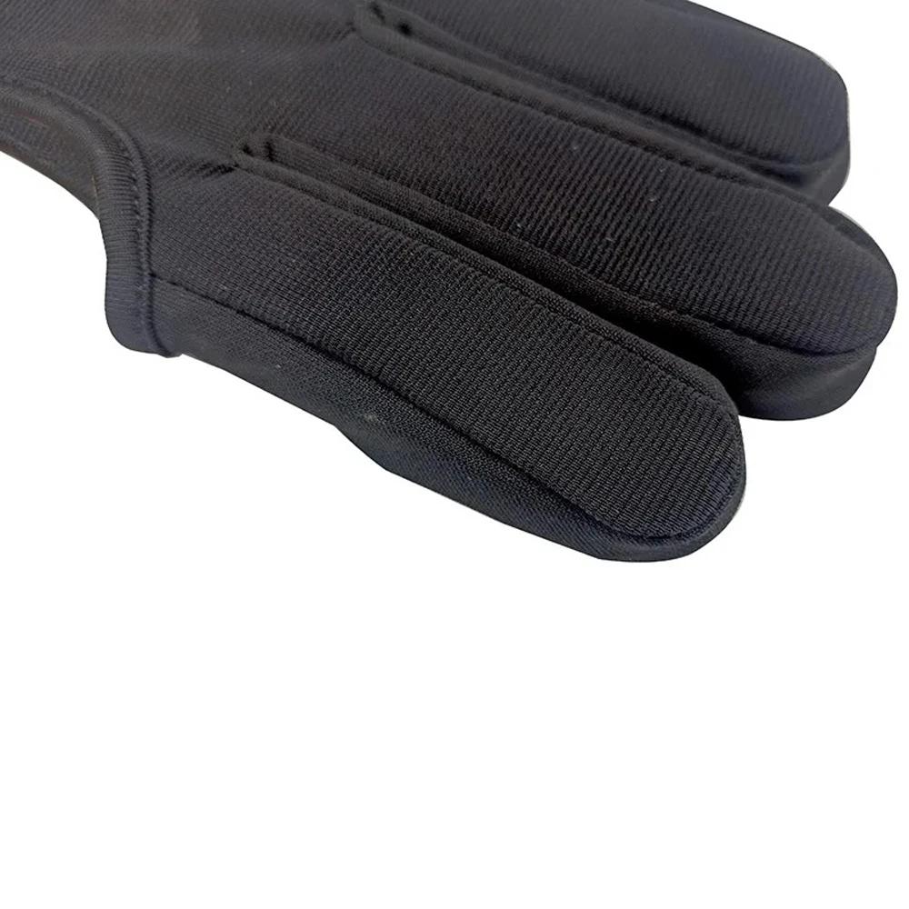 Hunting Finger Protector Guard Leather Glove 3 Finger Non Slip Breathable Fingertip Hunting Gloves Accessory Safety Gear