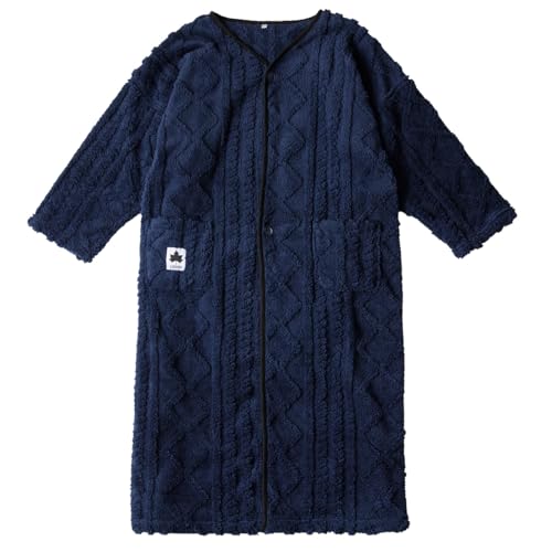 LOGOS Wearable Blanket, Navy, 34204159, Camping