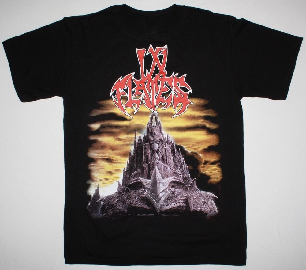 IN FLAMES THE JESTER T-shirt Black Men All size Unisex T-Shirt XXXL