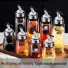 SPSR Glass Oil and Vinegar Dispenser Set