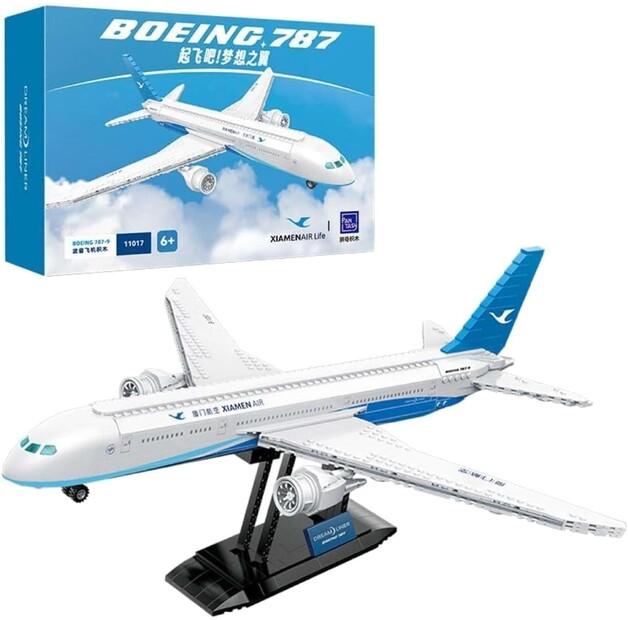 Конструктор пластиковый Pantasy Самолет Boeing 787 Dreamliner, 744 детали