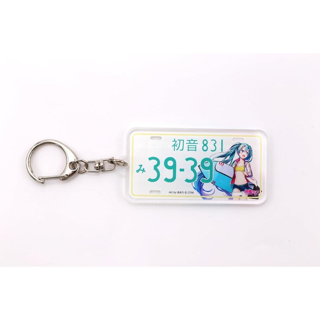Daihatsu Hatsune Miku Collaboration Car Acrylic Key Holder (Beach Cruisin Ver.) Keychain Vocaloid Bag 806010mm