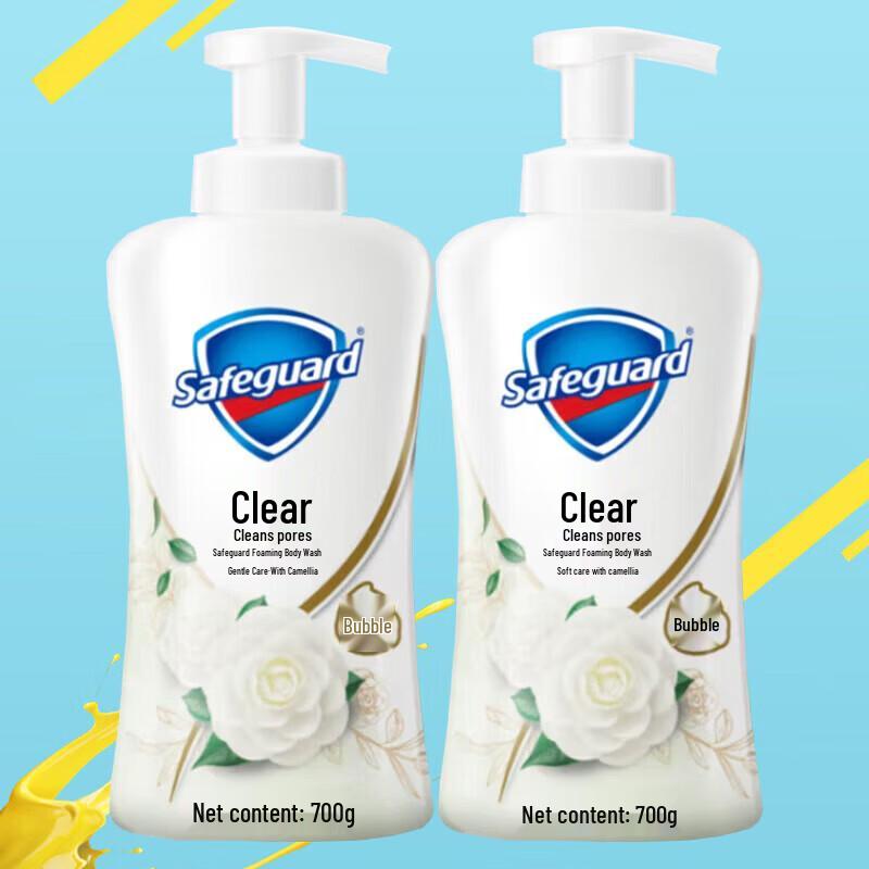 

Пена для душа Safeguard с ароматом камелии