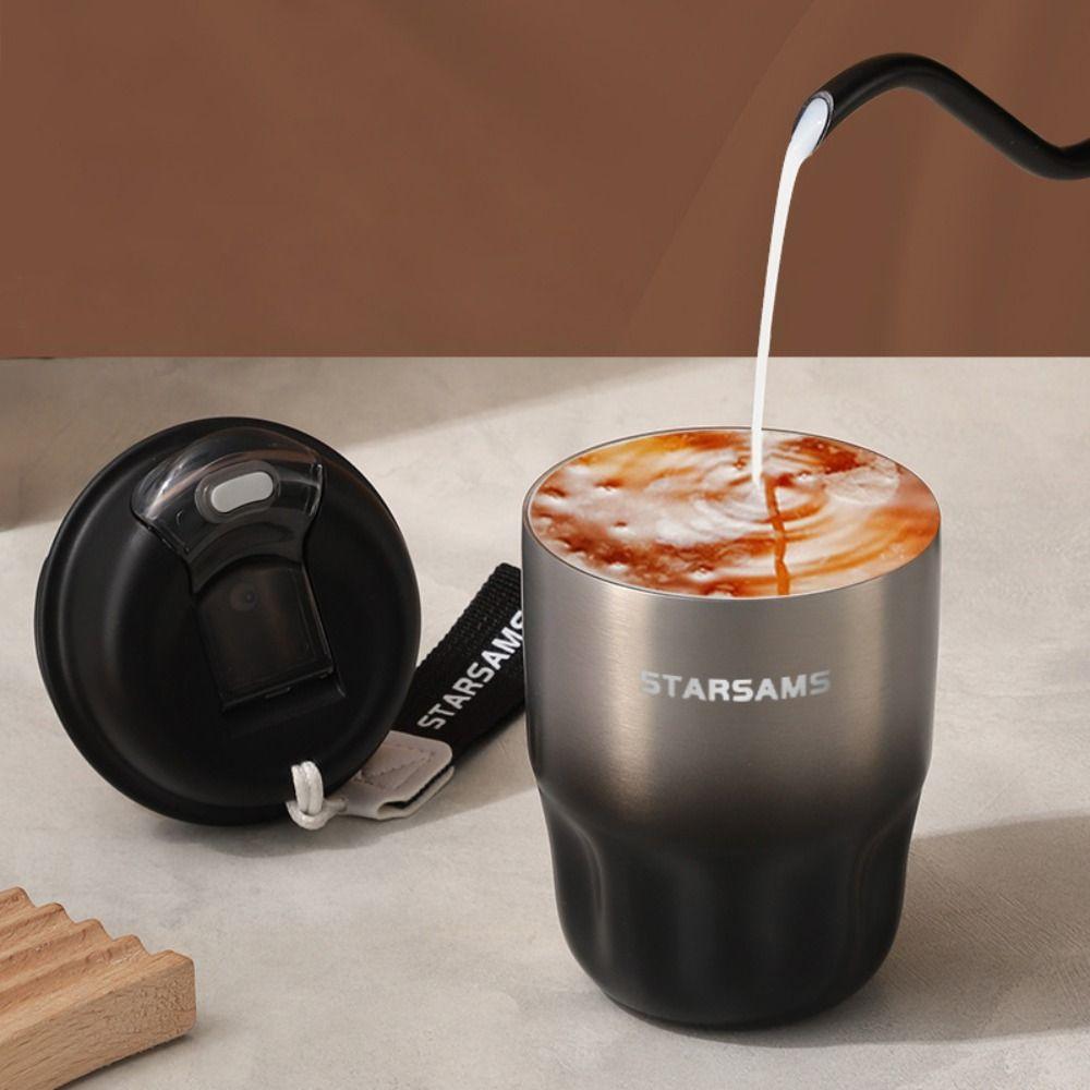 260ml Insulated Coffee Cup Stainless Steel Thermal Cup New Vacuum Flask