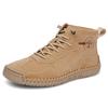 Women's Microfiber Casual Shoes Fashion Men's Driving Shoes Men's Lace Up Flat Shoes Comfortable  Loafers