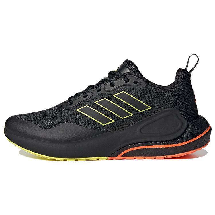Adidas Alphalava Comfortable Sports Fabric Wear-Resistant Non-Slip Low-Top Casual Running Shoes Unisex Sneakers Black Orange GW2573