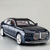 1/24 BMW I7 G70 Limousine Alloy Model Car Toy Diecasts Metal Casting Sound and Light Car Toys for Children Vehicle