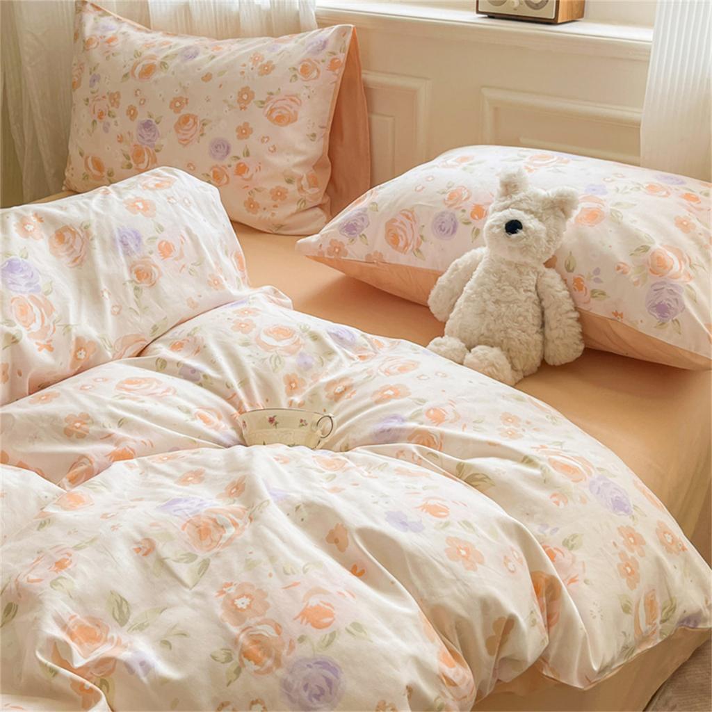 Rural Style Cotton Small Fresh Floral Print Three/four Piece Set [multiple Options]