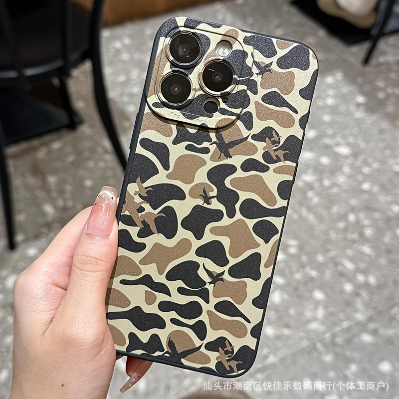 Camouflage speck is suitable for iPhone 11/12/13/14/15/16 Pro Max iPhone cases, 17 Pro case is drop-proof