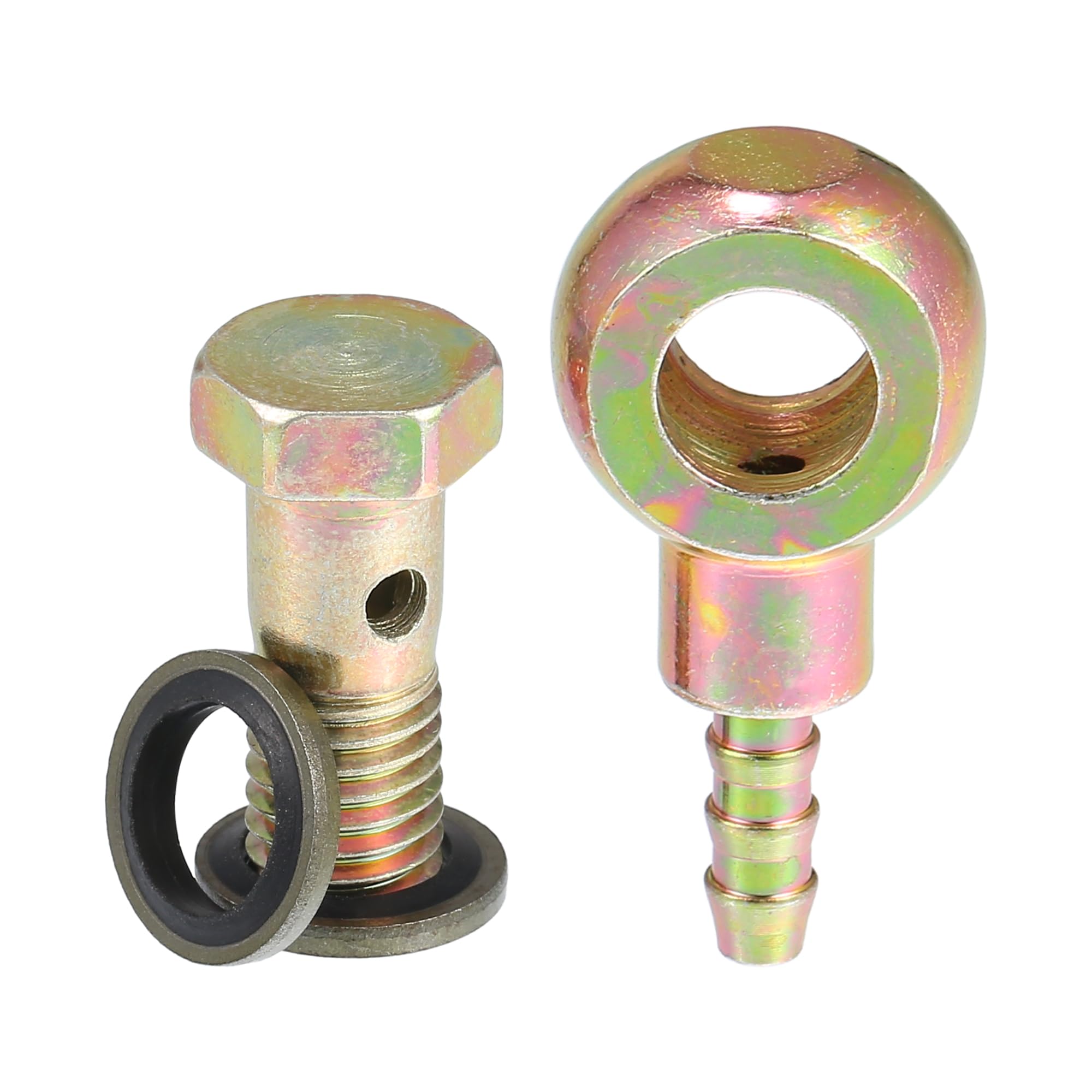 A ABSOPRO Banjo Bolt Oil Bolt Oil Cooler Screw Fitting M10x1.5