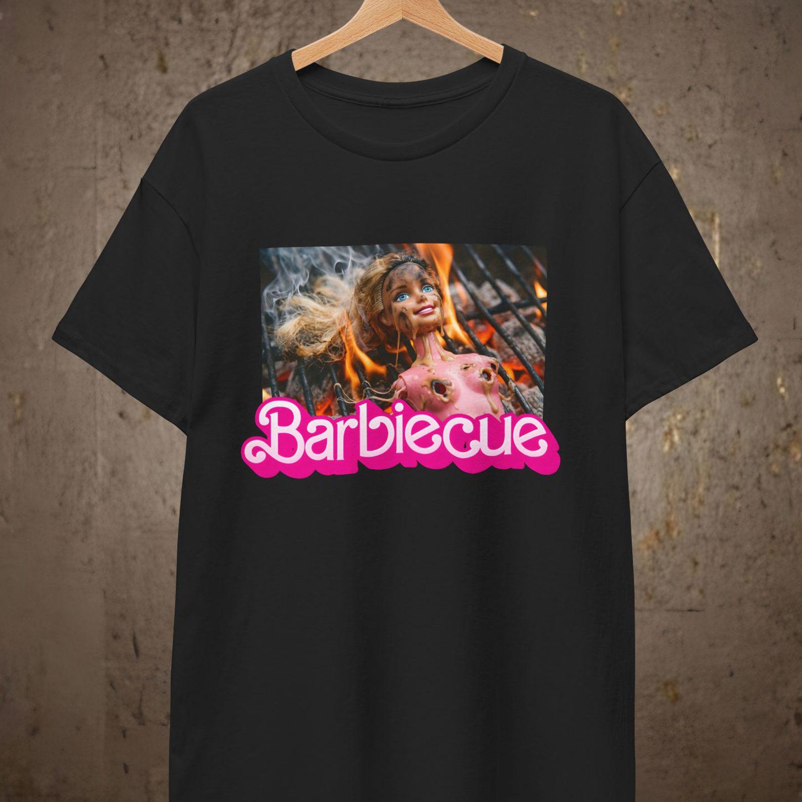 Funny BBQ T shirt | Doll Meme 3XL