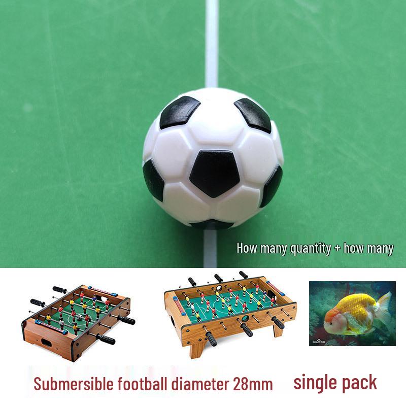 Małe piłki do piłki nożnej w różnych rozmiarach do piłkarzyków stołowych, akcesoria i dekoracja akwarium