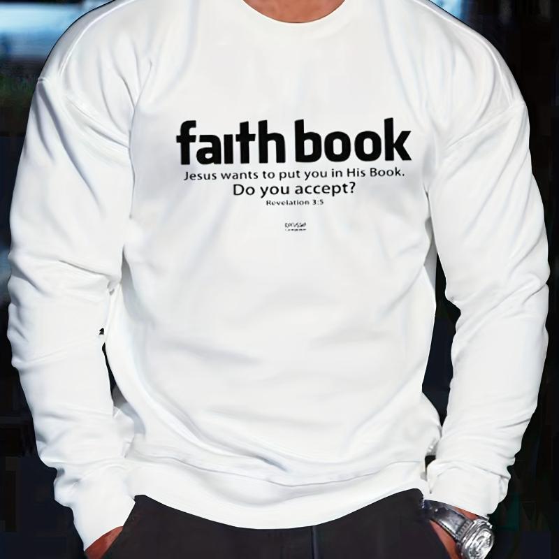 

Fit Men s Crew Neck Sweatshirt, Wrinkle-Resistant & Versatile S