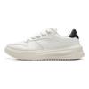 Li Ning Cloud Sky Versatile Thick Sole Height Increasing Non Slip Wear Resistant Breathable Low Top Skate Shoes Women Sneakers White Black AGCU320-4