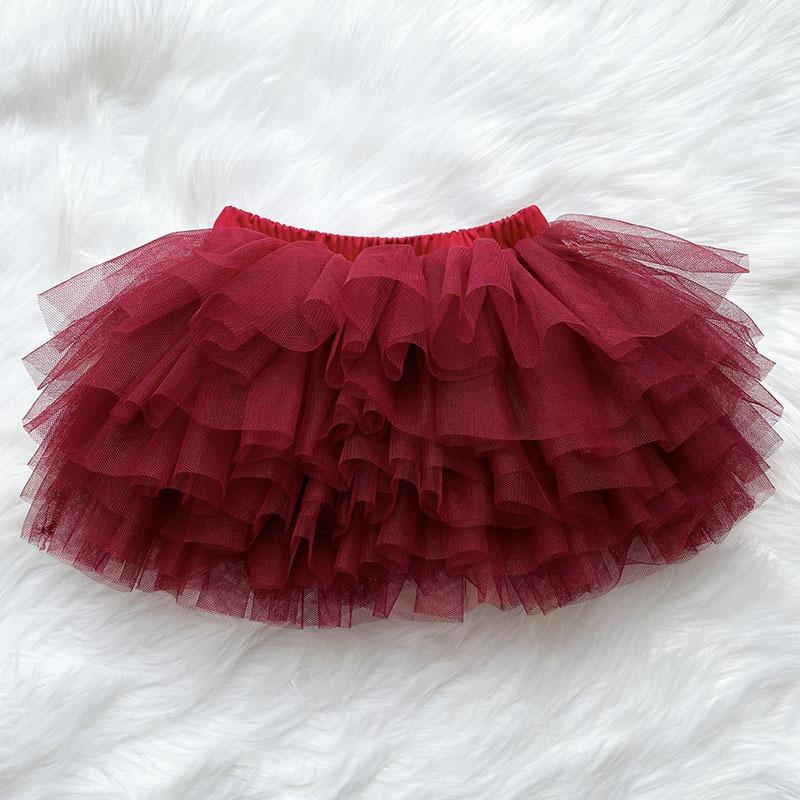 Falda Tutú de 6 Capas para Niñas para Cumpleaños Princesa Mini Fiesta Tul