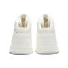 Anta Textile, Synthetic Leather Comfortable Cushioning, Wear Resistant High Top Skateboard Shoes Men's Ivory White Sneakers 912348087-1